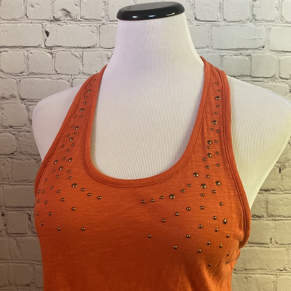 Mudd Racerback Tank with Rivet Detailing on Bust - Size Medium - Picture 7 of 10